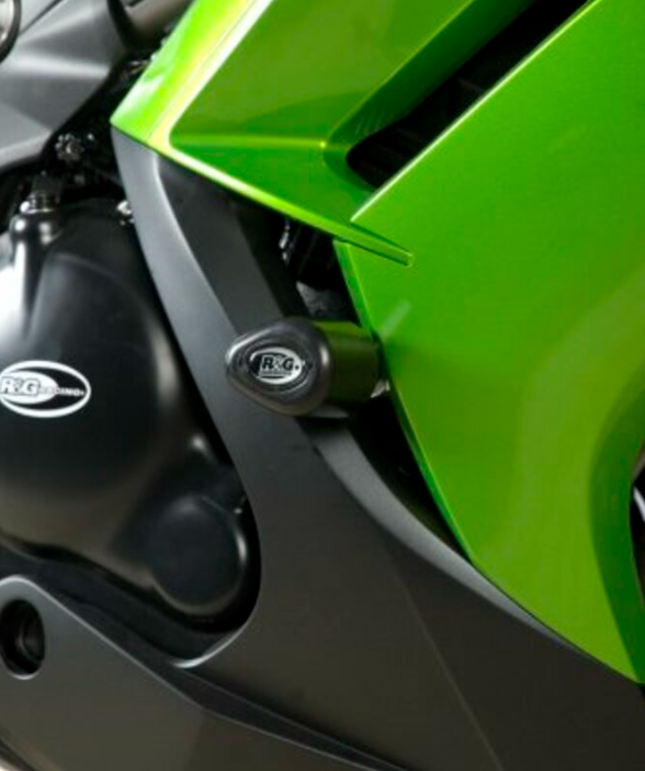 Краш тапи R&amp;G RACING Aero Crash Protectors Black Kawasaki ER6-F 12-16